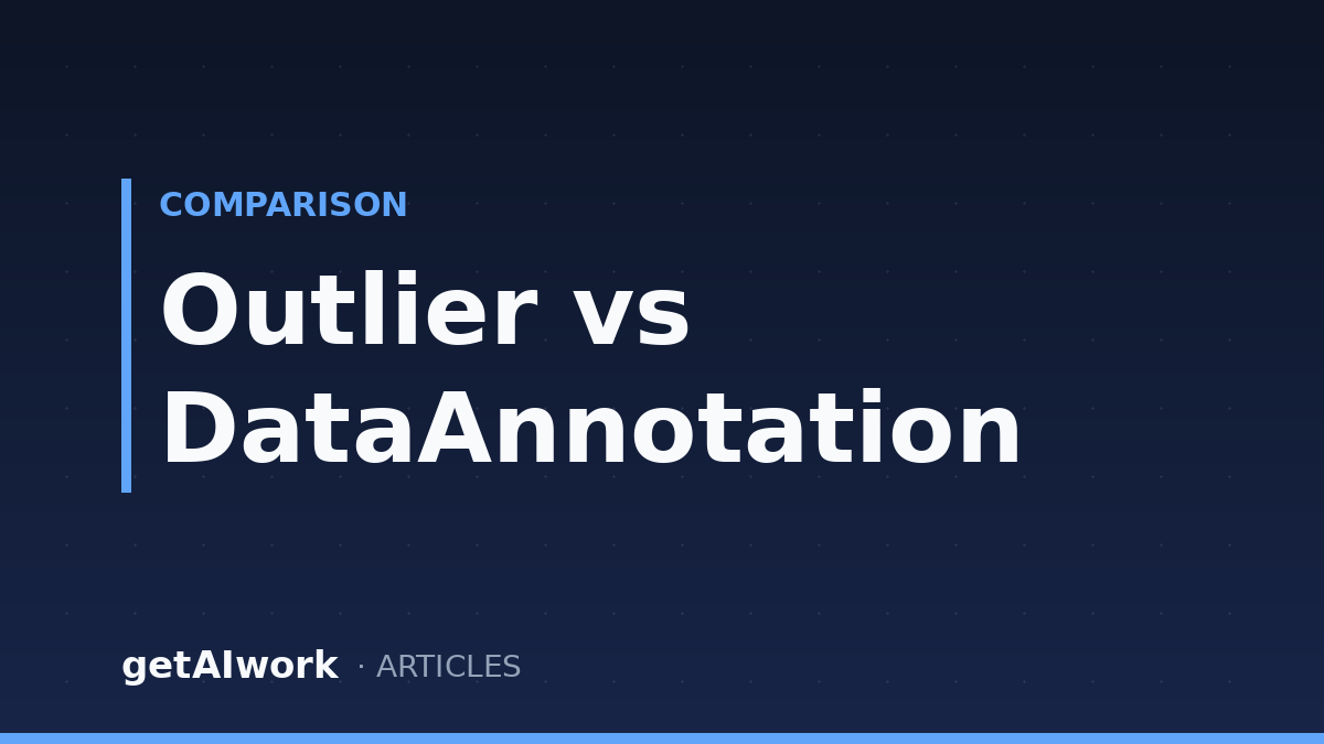 Outlier vs DataAnnotation 2026: An Honest Comparison