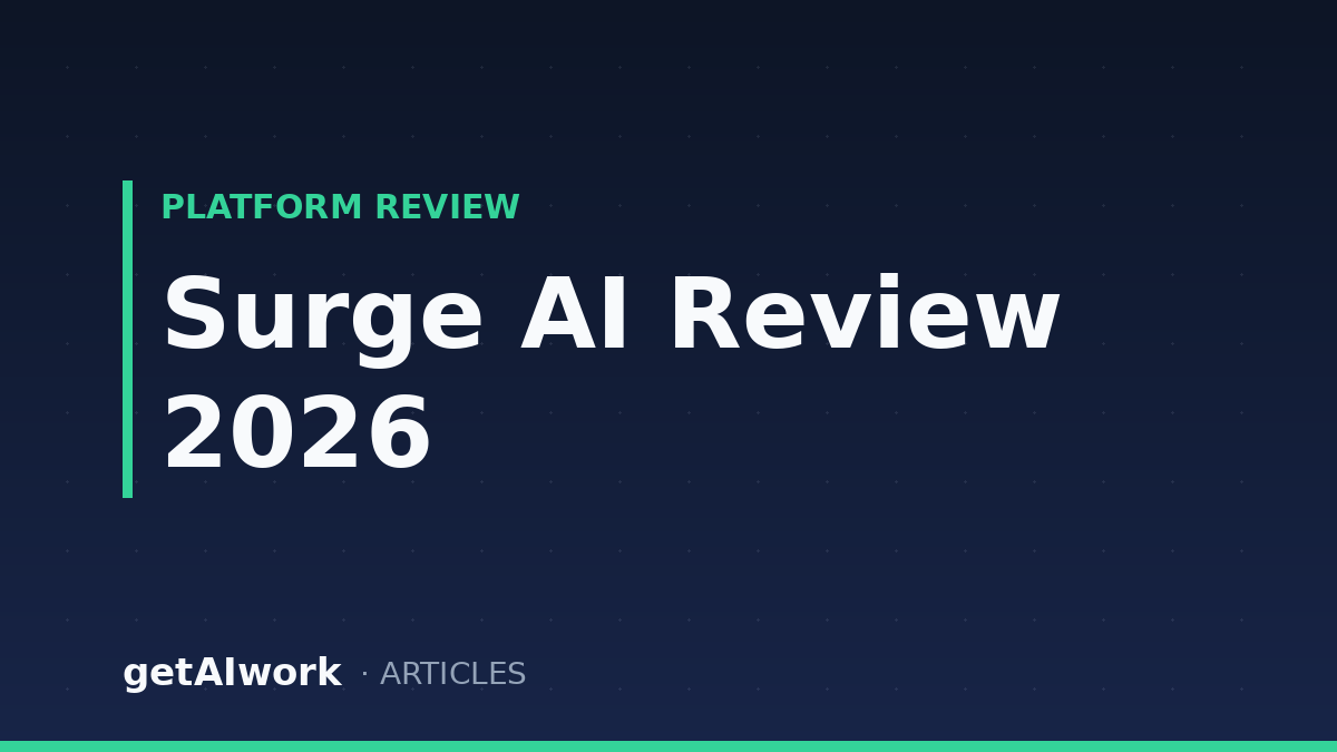 Surge AI Review 2026: How You Actually Get In