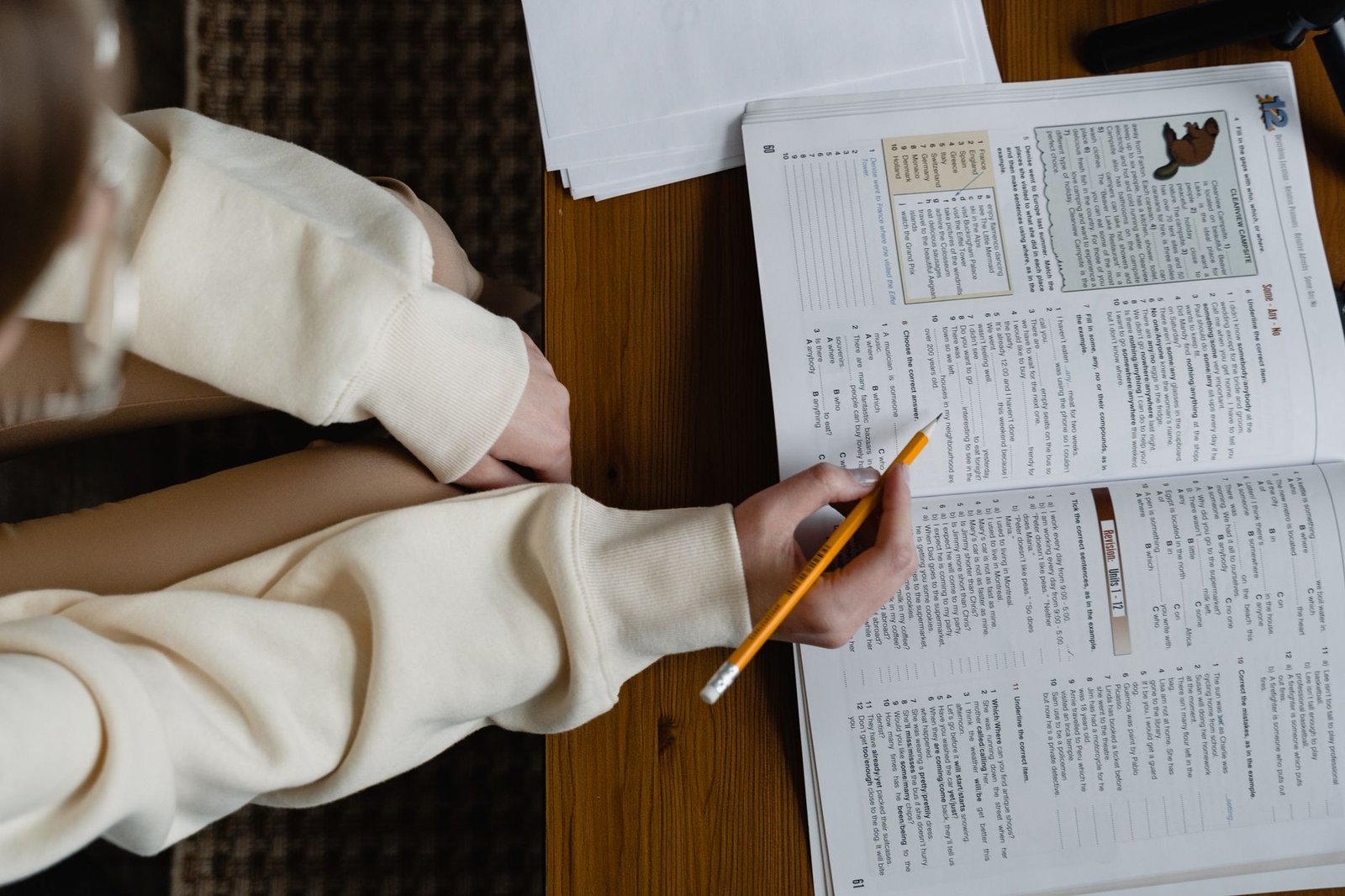 The qualification exam is open book, and the guidelines are long